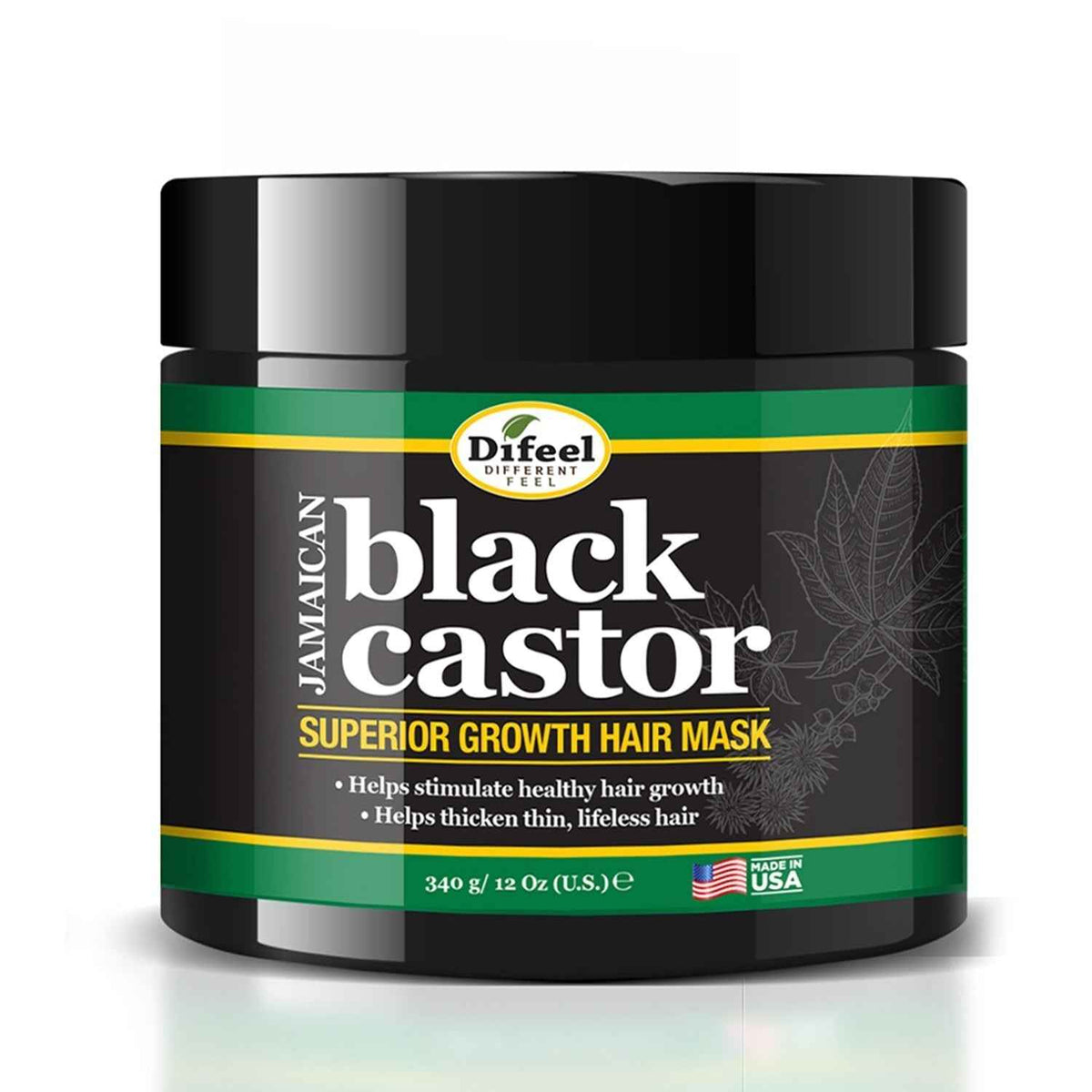 Difeel Superior Growth Jamaican Black Castor Oil Hair Mask 12 oz