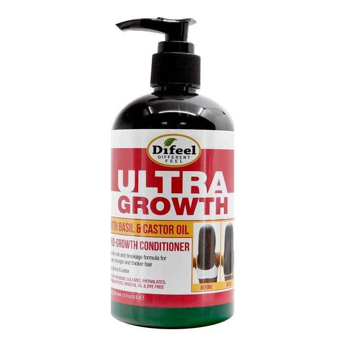 Difeel Ultra Growth Basil & Castor Oil Pro-Growth Conditioner 12 oz