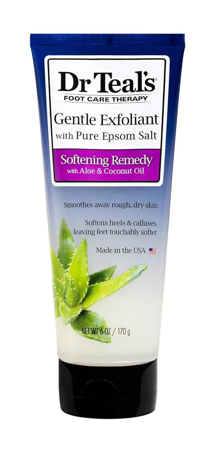 Dr Teal's Gentle Exfoliant Softening Remedy 6 oz