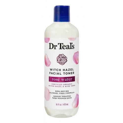 Dr Teal's Rose Witch Hazel Facial Toner 16 oz