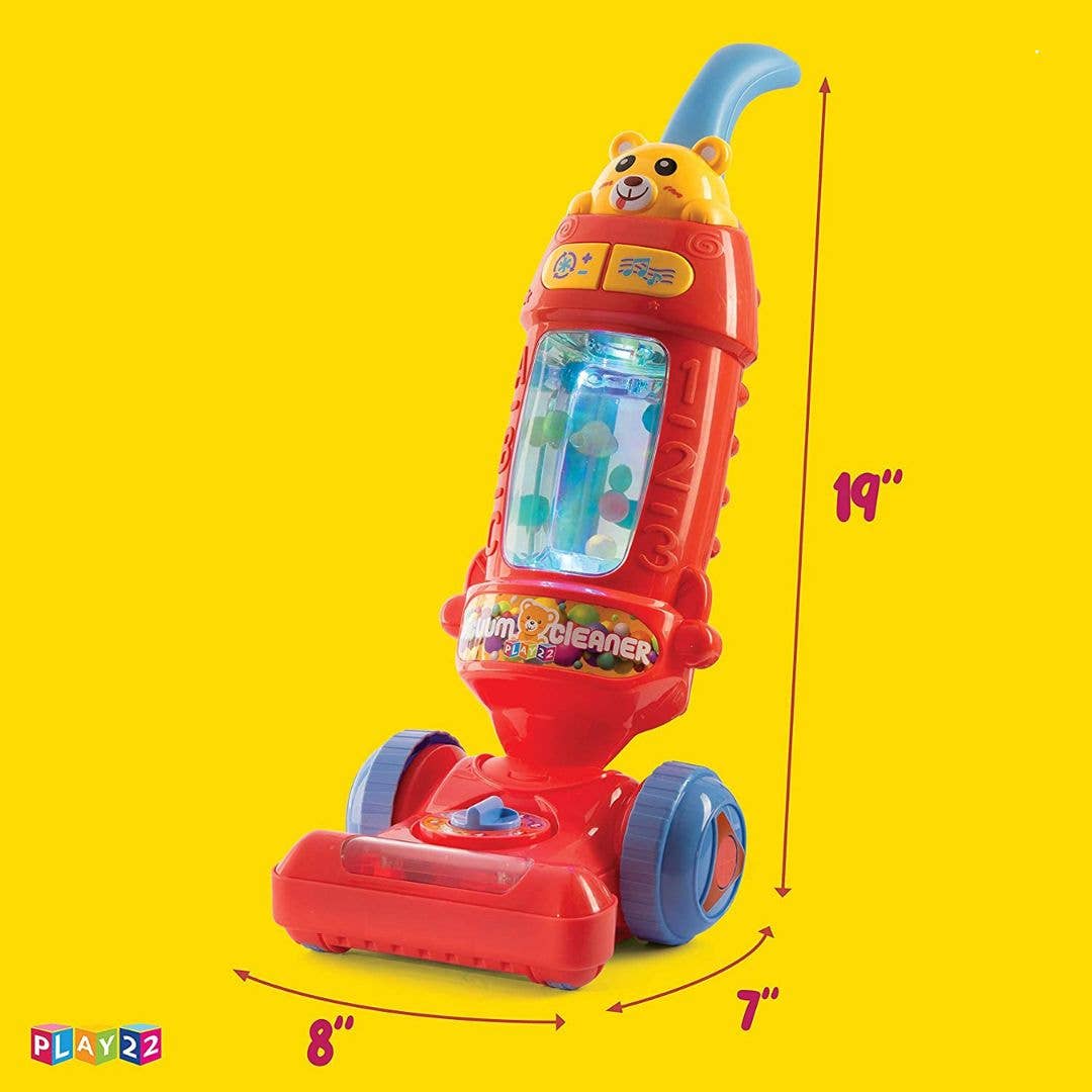 Play22 - Kids Vacuum Cleaner Toy for Toddler with Lights & Sounds - Ages 3+