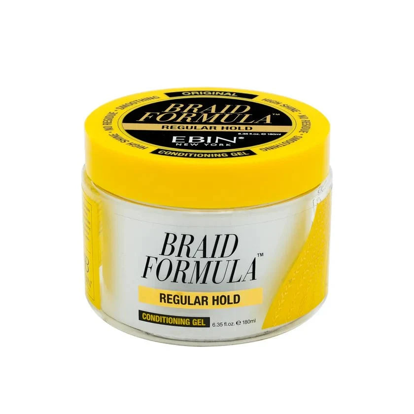 EBIN NEW YORK ORIGINAL BRAID FORMULA REGULAR HOLD CONDITIONING GEL 6.35OZ