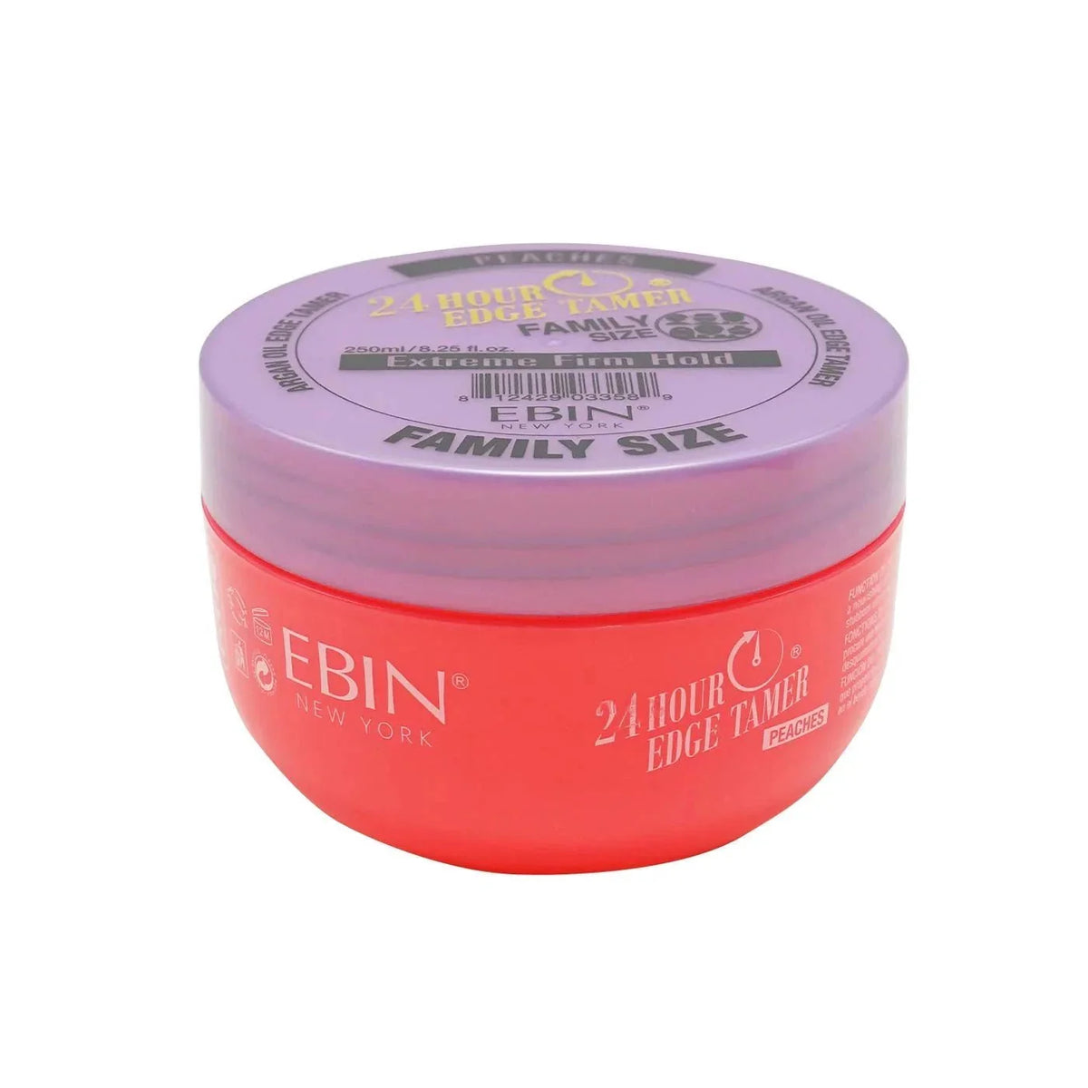 EBIN PEACHES EXTREME FIRM HOLD 24HR EDGE TAMER 8.25OZ