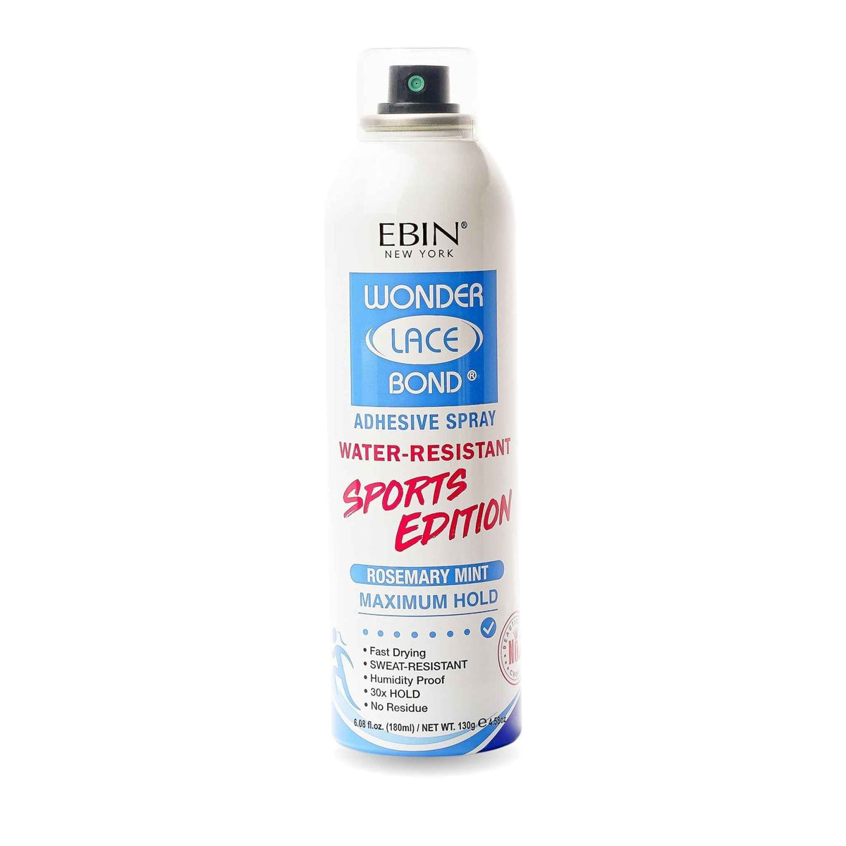 Ebin New York Sports Edition Wonder Lace Bond Adhesive Spray 6.08 oz