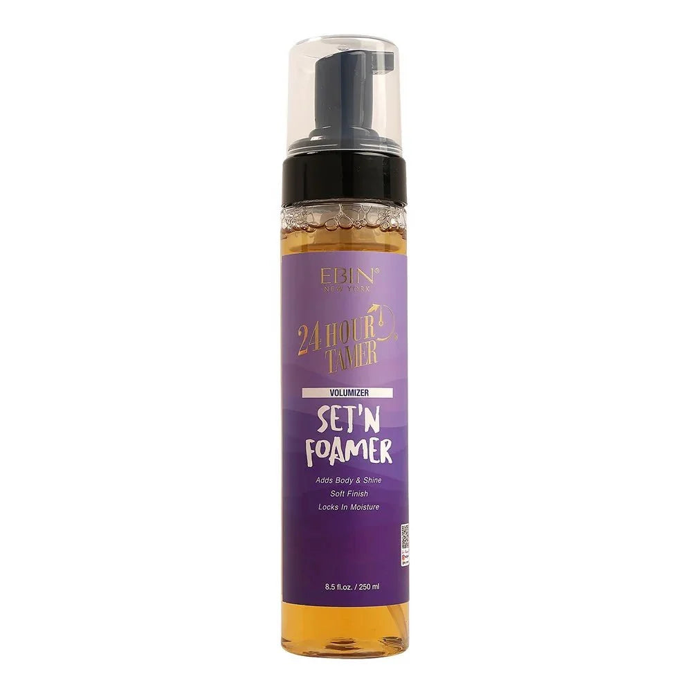 Ebin New York Volumizer 24 Hour Tamer Set'n Foamer 8.5 oz