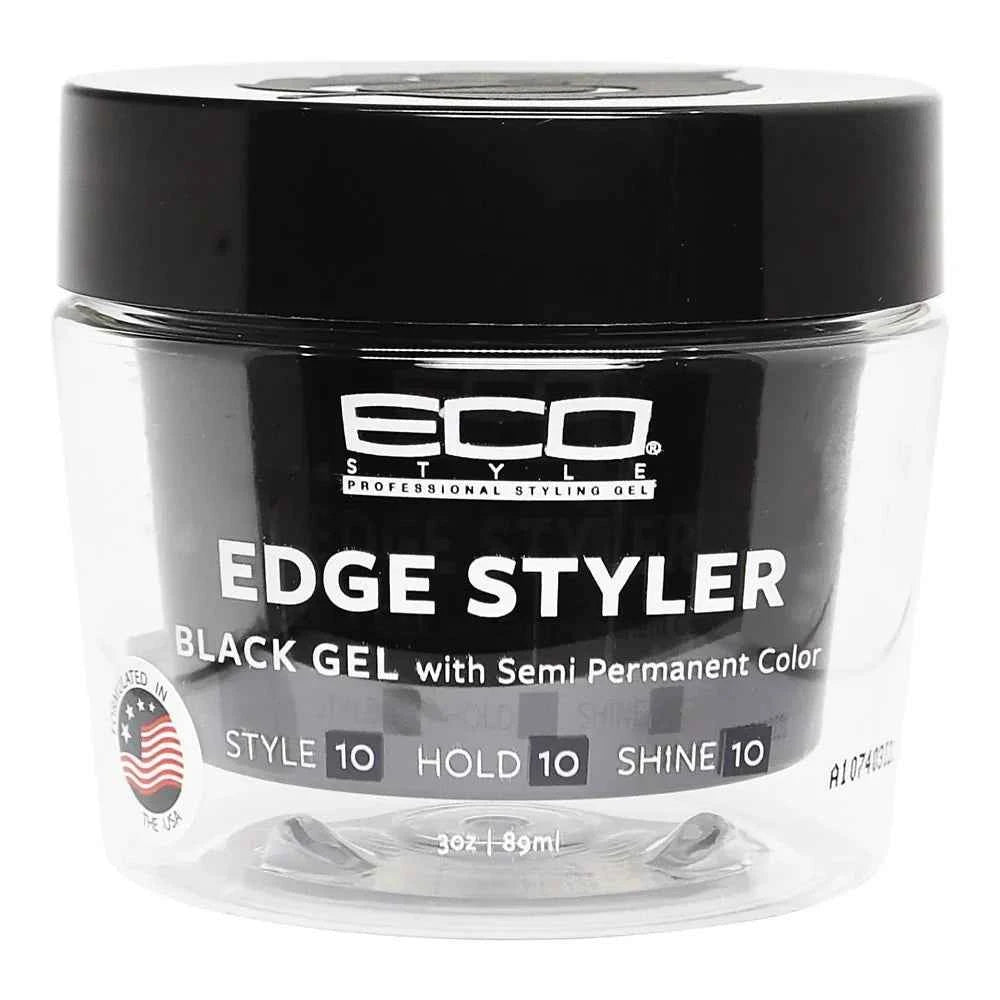 ECO STYLE EDGE STYLER BLACK GEL 3OZ