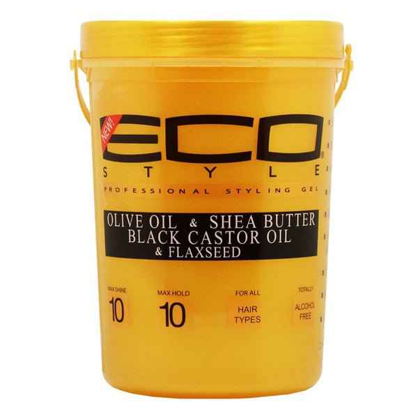 Eco Style Styling Gel Gold Olive Oil & Shea Butter Black Castor & Flaxseed 5 lb
