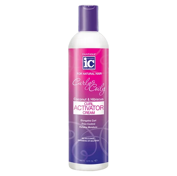Fantasia Ic Curly & Coily Curl Activator Cream 12.5 oz
