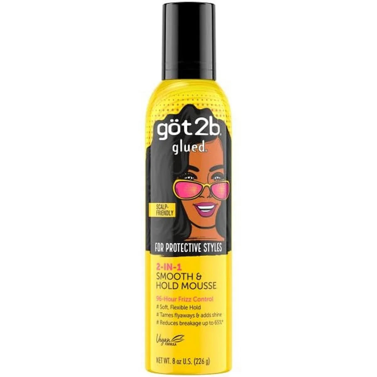 GOT2B 2-IN-1 SMOOTH & HOLD MOUSSE 8OZ
