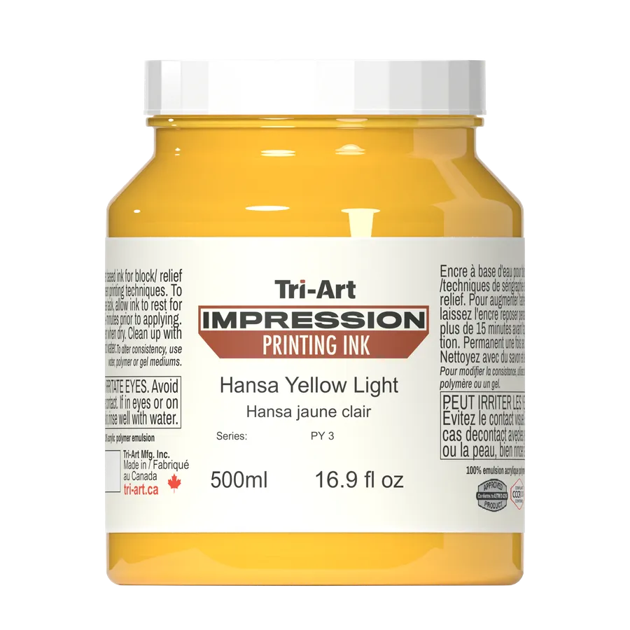 Impressions Block Printing Ink - Yellow Light