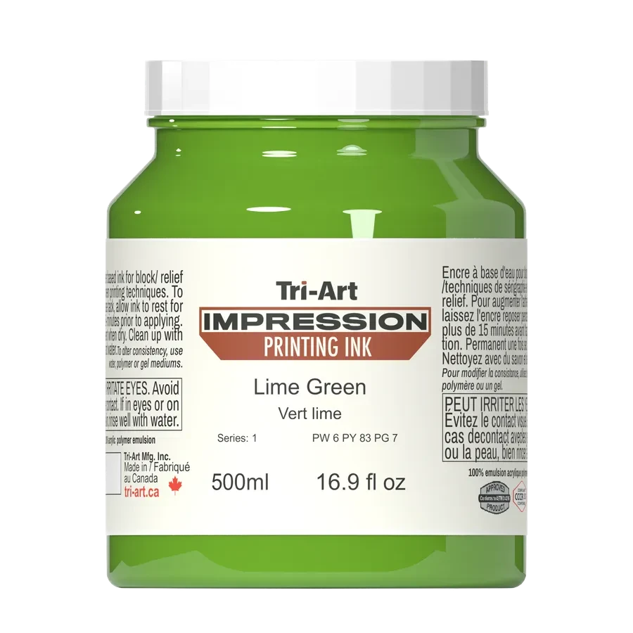 Impressions Block Printing Ink - Lime Green