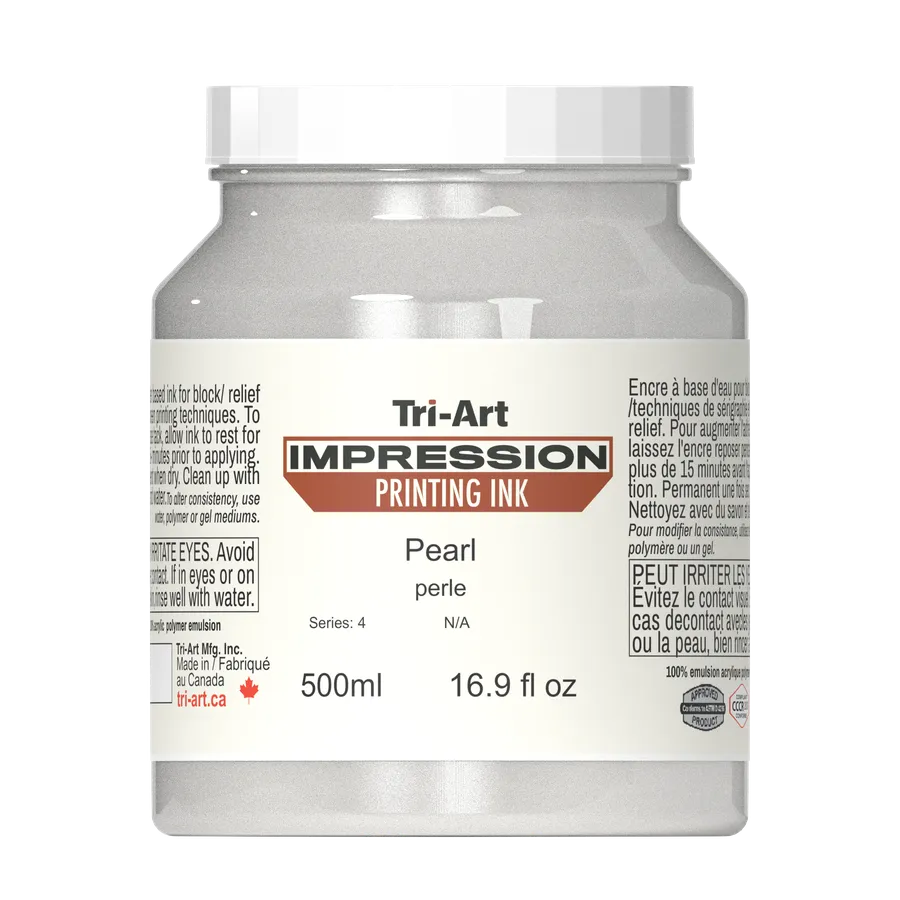 Impressions Block Printing Ink - Pearl