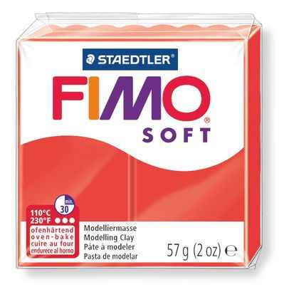 Staedtler-Mars - Modelling Clay Fimo Soft - Indian Red