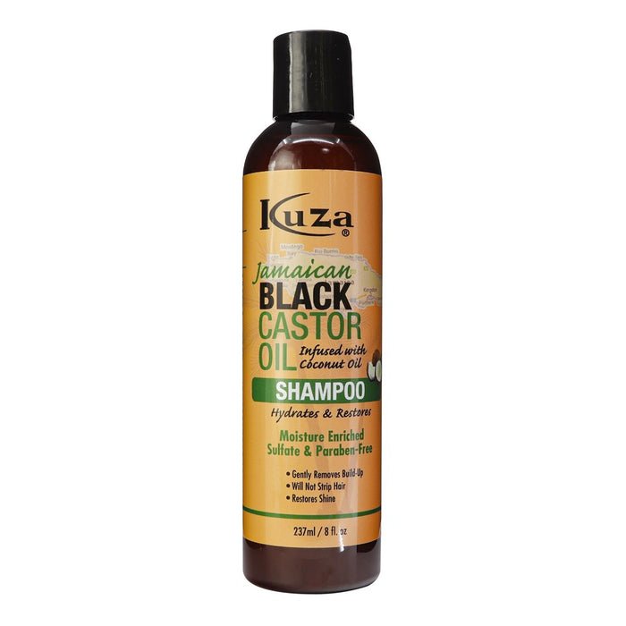 KUZA JAMAICAN BLACK CASTOR OIL SHAMPOO 8 OZ