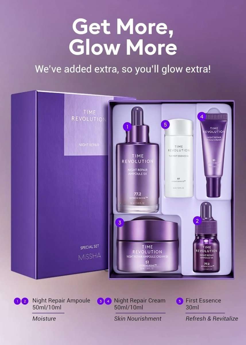 MISSHA Time Revolution Best Seller Anti-aging Set 5X