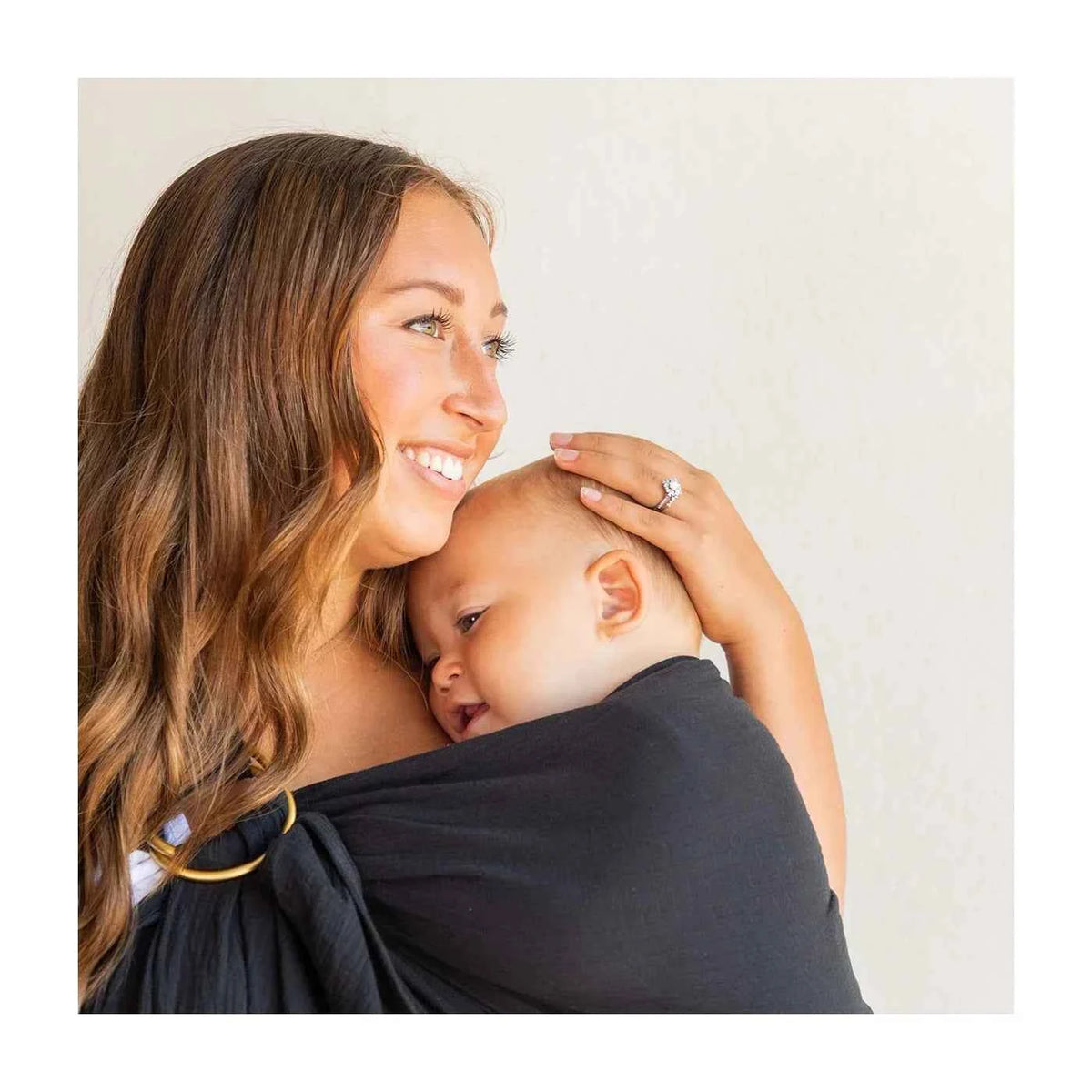 Ring Sling - Double Gauze - Onyx