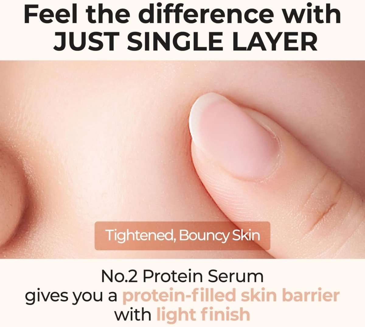 Numbuzin No.2 Protein 43% Creamy Serum 50ml