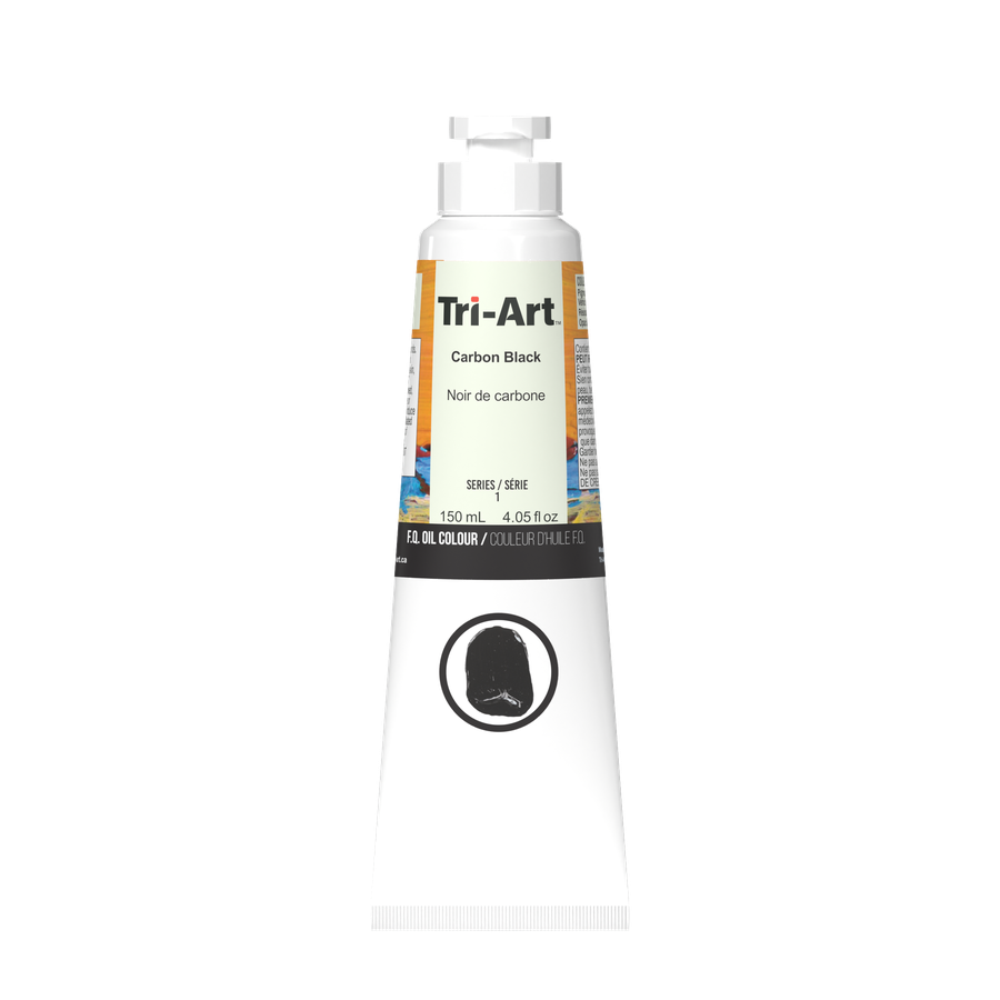 Tri-Art Oil Colours - Carbon Black
