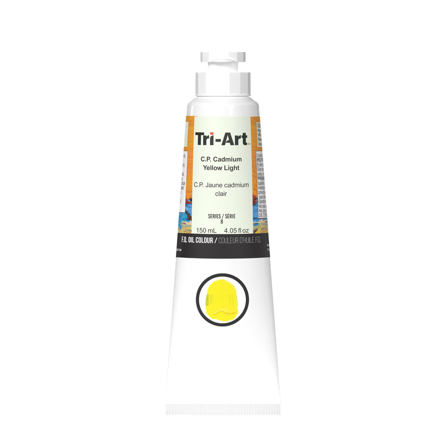 Tri-Art Oil Colours - C.P. Cadmium Yellow Light