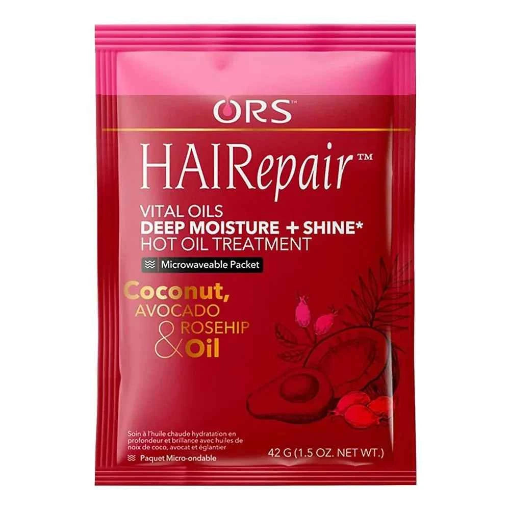 ORS HAIRepair Vital Oils Deep Moisture+shine Hot Oil Treatment Pckt 1.5 oz