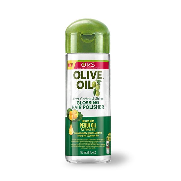 ORS OLIVE OIL PEQUI OIL INFUSED FRIZZ CONTROL & SHINE GLOSSING HAIR POLISHER 6OZ