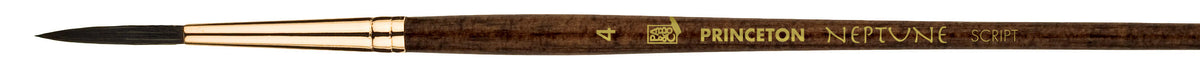 Princeton - Neptune Synthetic Squirrel - Short Handle - Script