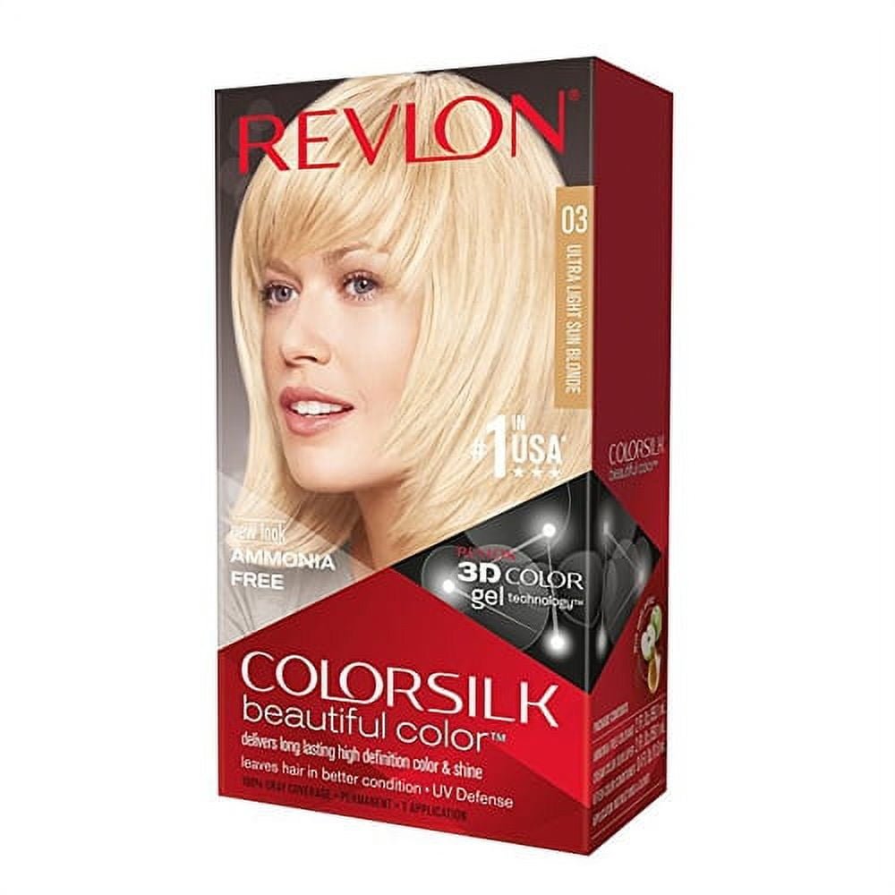 REVLON COLORSILK BEAUTIFUL COLOR - 03 ULTRA LIGHT SUN BLONDE