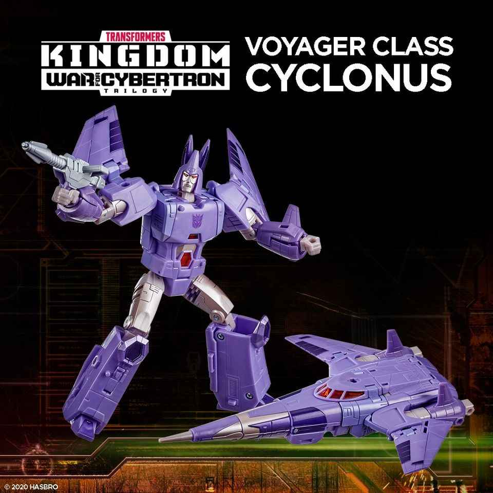 Transformers War for Cybertron Kingdom VOYAGER CYCLONUS