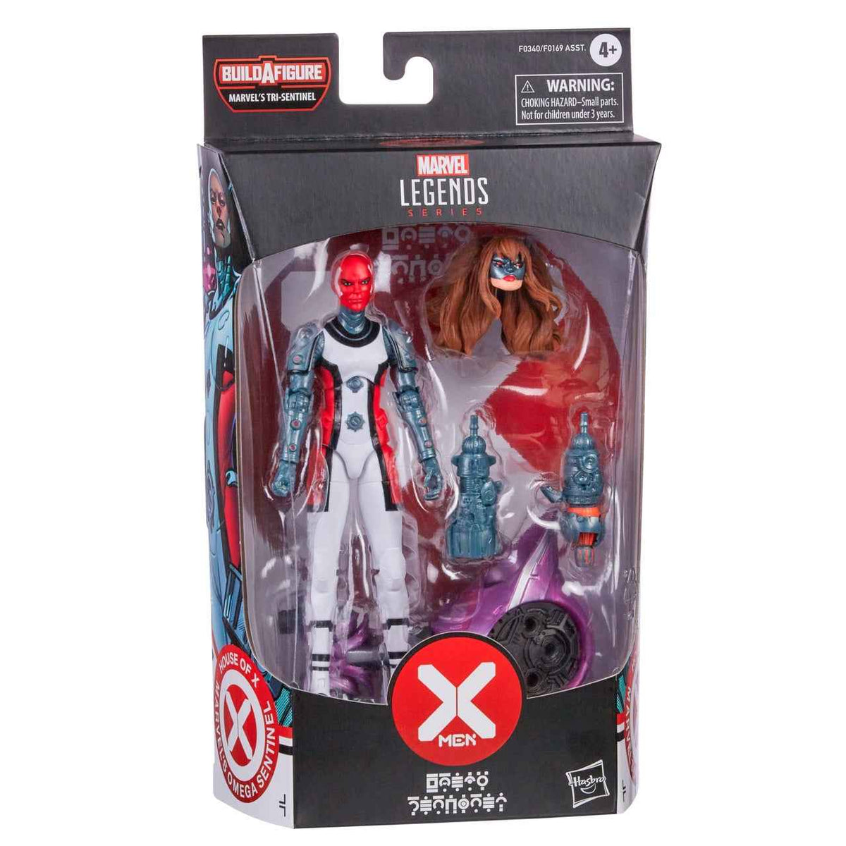 Hasbro Marvel Legends Series X-Men 6-inch Collectible Omega Sentinel Action Figure Toy And 5 Accessories, Age 4 And Up