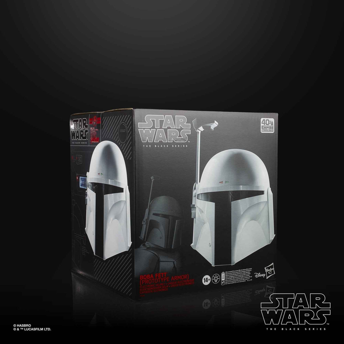 Hasbro - Star Wars The Black Series Boba Fett (Prototype Armor) Electronic Helmet