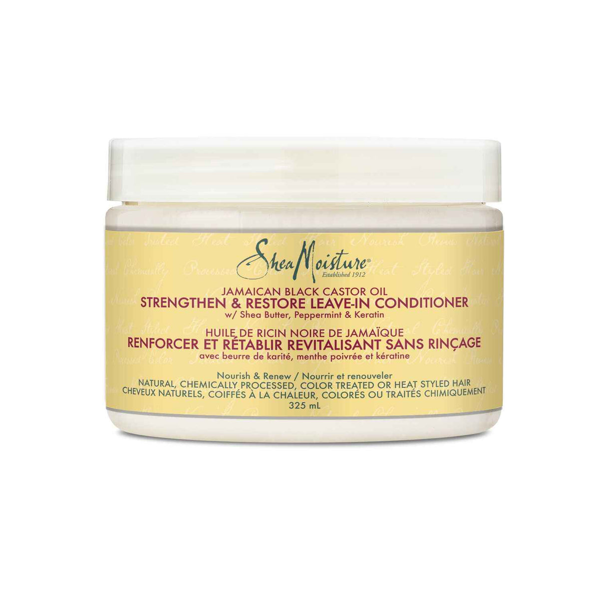 SheaMoisture Jamaican Black Castor Oil Strengthening Leave-In Conditioner 11 oz