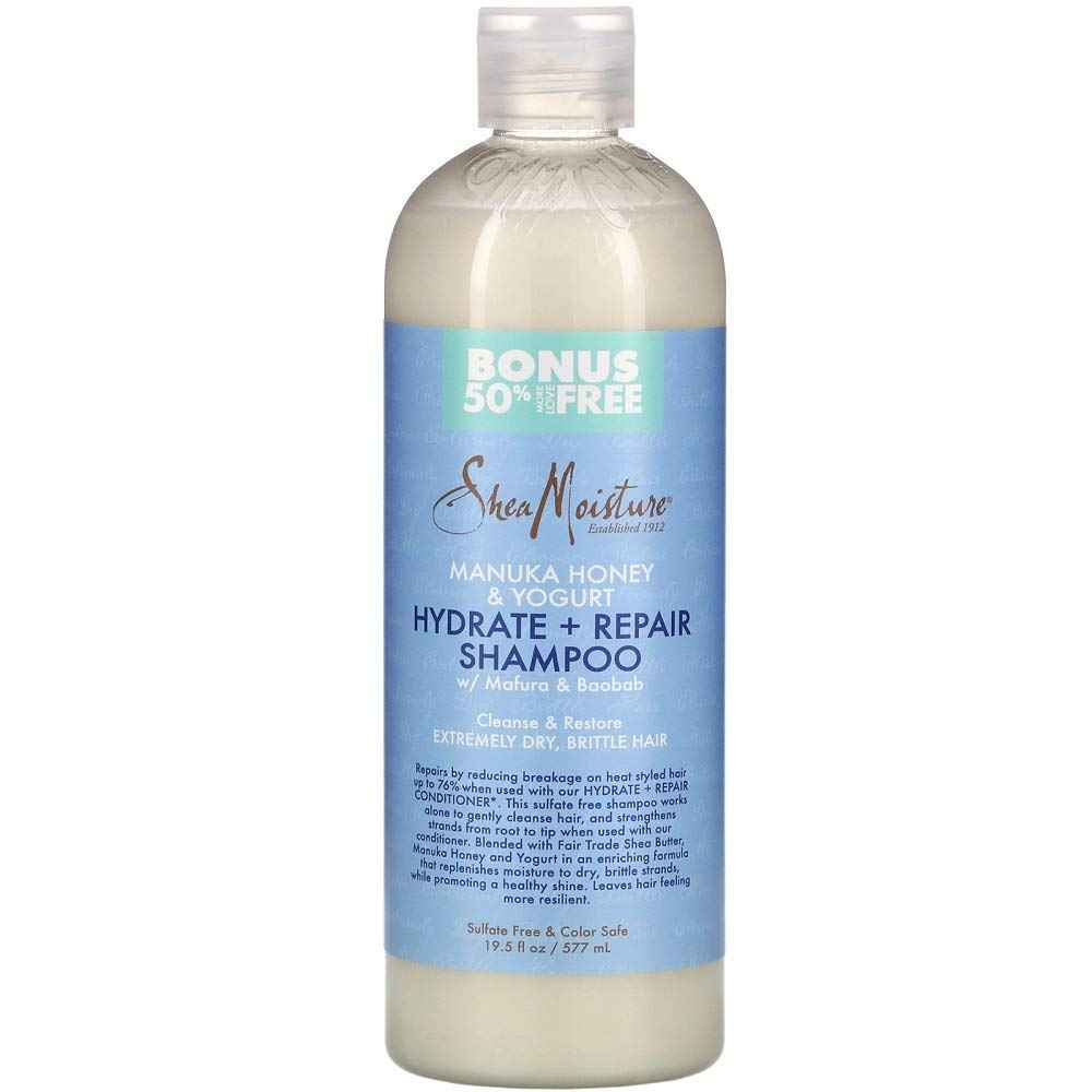 Shemoisture Manuka Honey & Yogurt Hydrate+repair Shampoo 19.8 oz