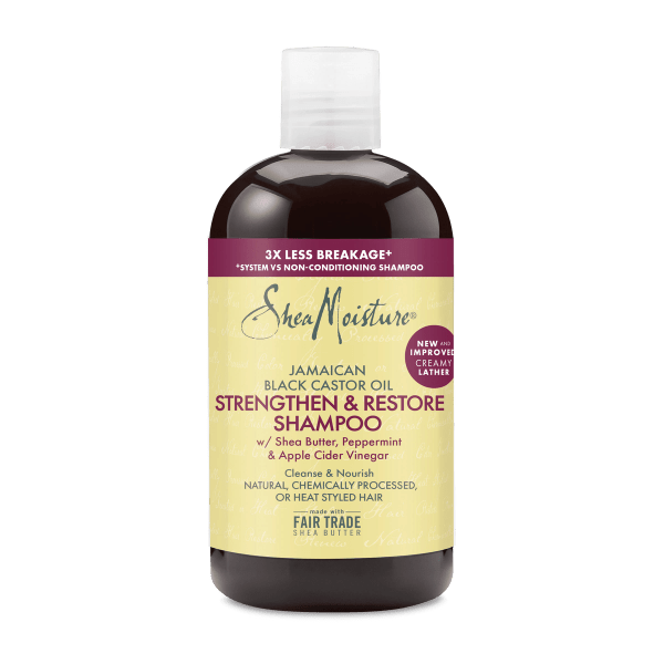 SHEAMOISTURE Jamaican Black Castor Oil Strengthen & Restore Shampoo 13 OZ