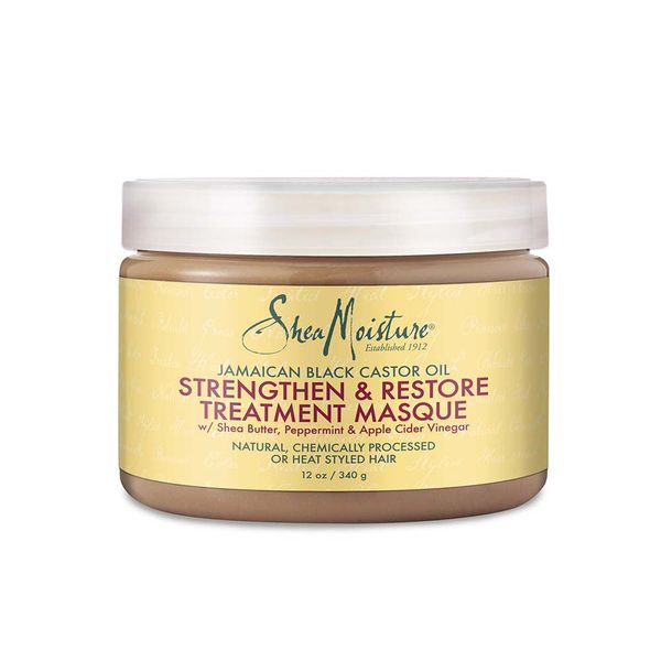 SHEAMOISTURE Jamaican Black Castor Oil Strengthen & Restore Treatment Masque 12OZ