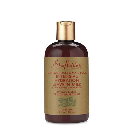 SHEAMOISTURE MANUKA&MAFURA INTENSIVE HYDRATION LEAVE-IN MILK 8OZ