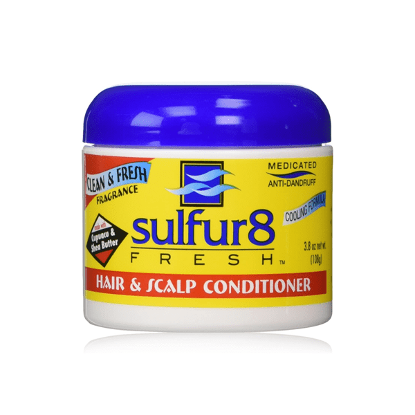 SULFUR 8 Fresh Medicated Anti-Dandruff Hair & Scalp Conditioner 3.8OZ