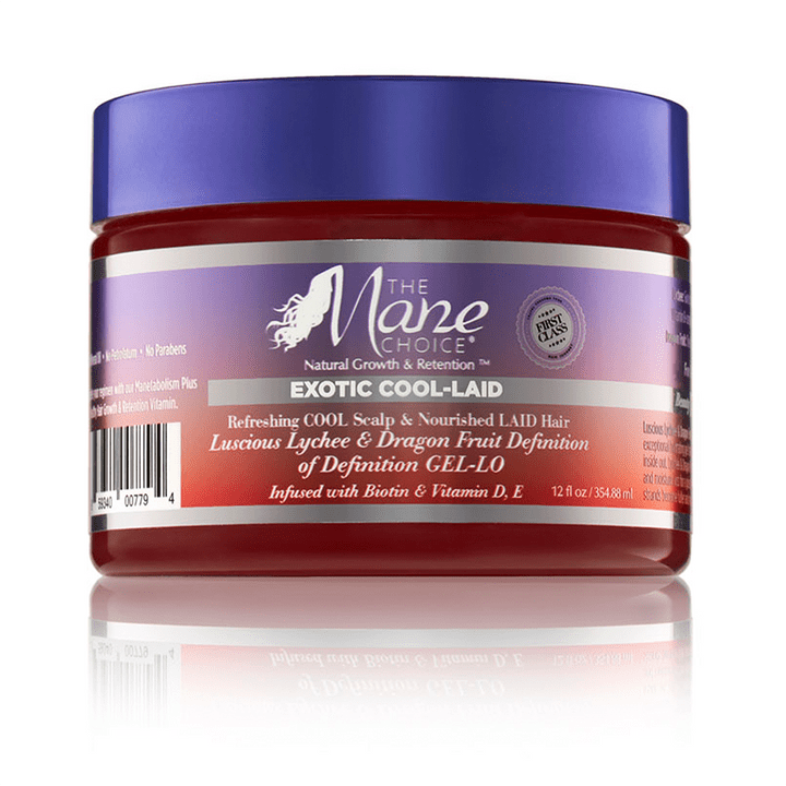 THE MANE CHOICE Exotic Cool Laid Luscious Lychee & Dragon Fruit Definition of Definition Gel-Lo 12OZ