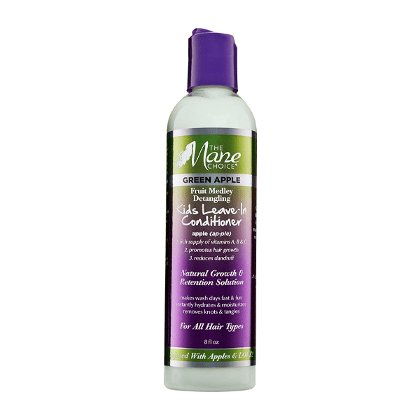 The Mane Choice Green Apple Fruit Medley Detangling KIDS Leave-In Conditioner 8OZ