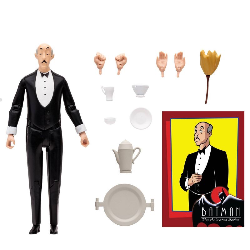 McFarlane Toys Batman: The Animated Series Alfred Pennyworth 6" Action Figure - Exclusive