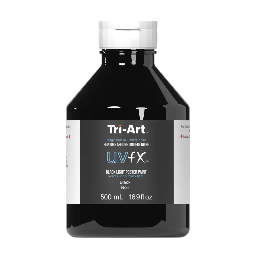 UVFX Black Light Poster Paint - Black