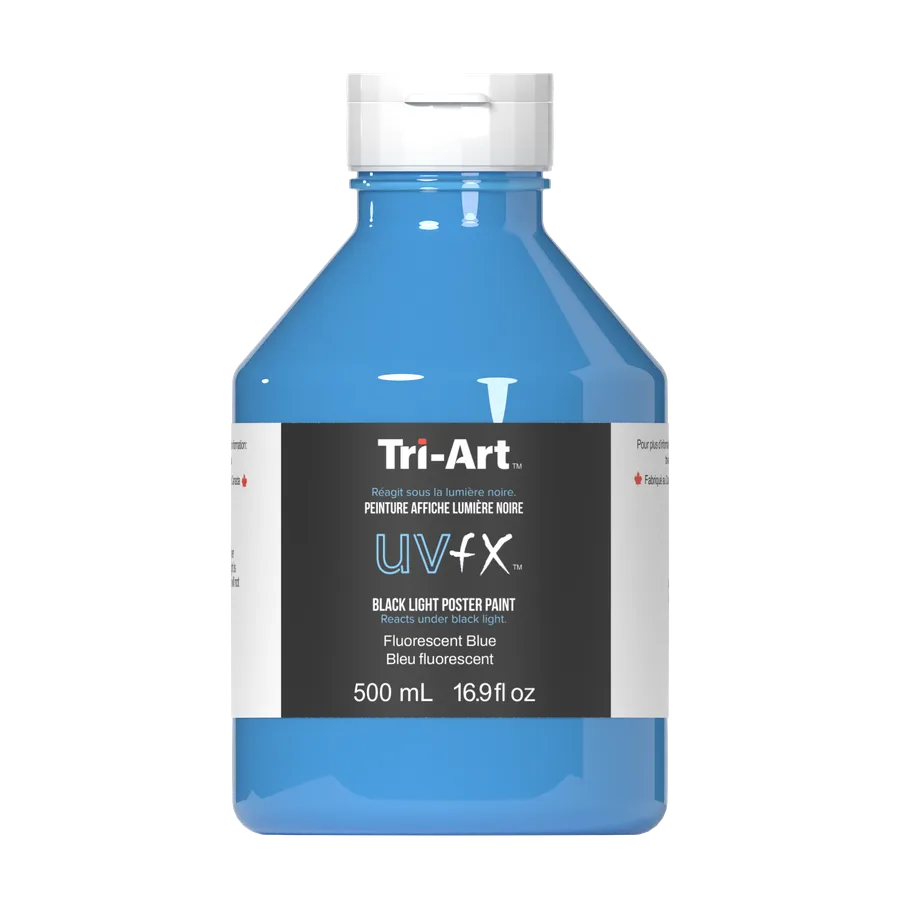 UVFX Black Light Poster Paint - Fluorescent Blue
