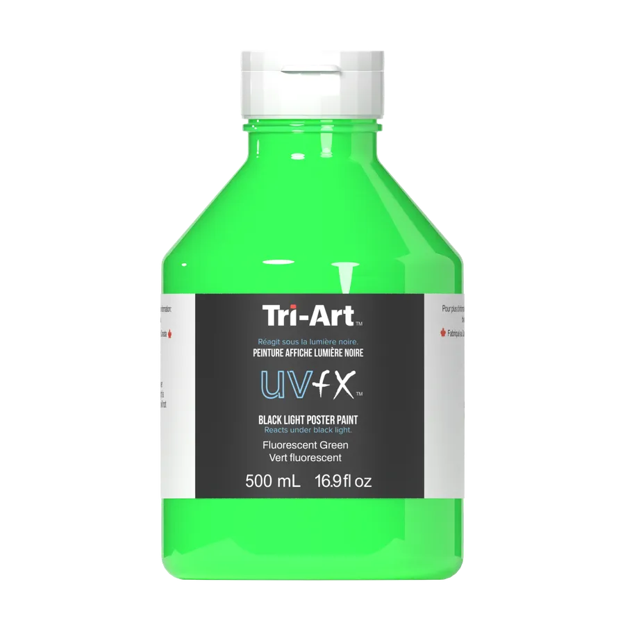 UVFX Black Light Poster Paint - Fluorescent Green
