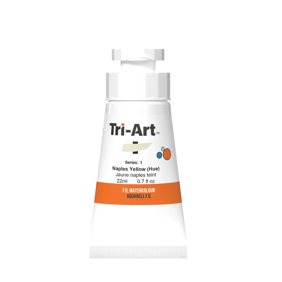 Tri-Art Water Colours - Naples Yellow Hue