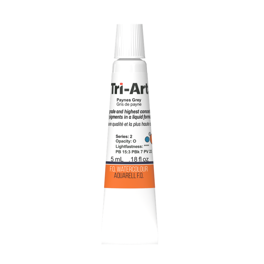 Tri-Art Water Colours - Paynes Grey
