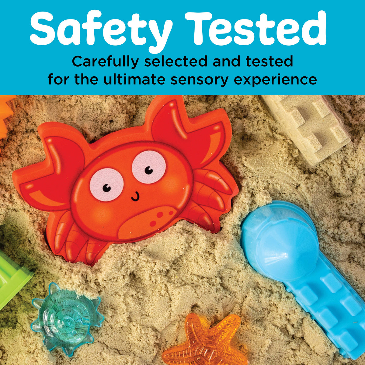 Faber-Castell / Creativity for Kids - Sensory Bin Beach Activity Bin - Ages 3+