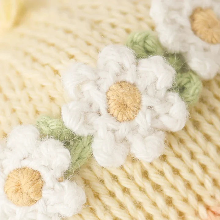Baby duckling (ivory floral) | Cuddle + Kind