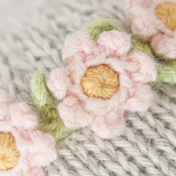Baby elephant (blush floral) | Cuddle + Kind