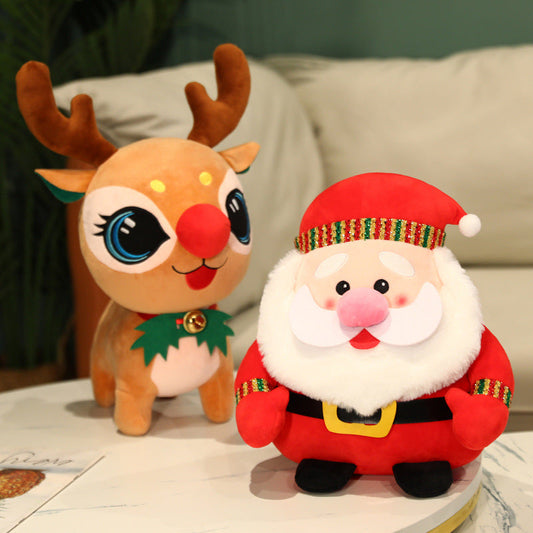 Christmas Elk Plush Toy Holiday Gift
