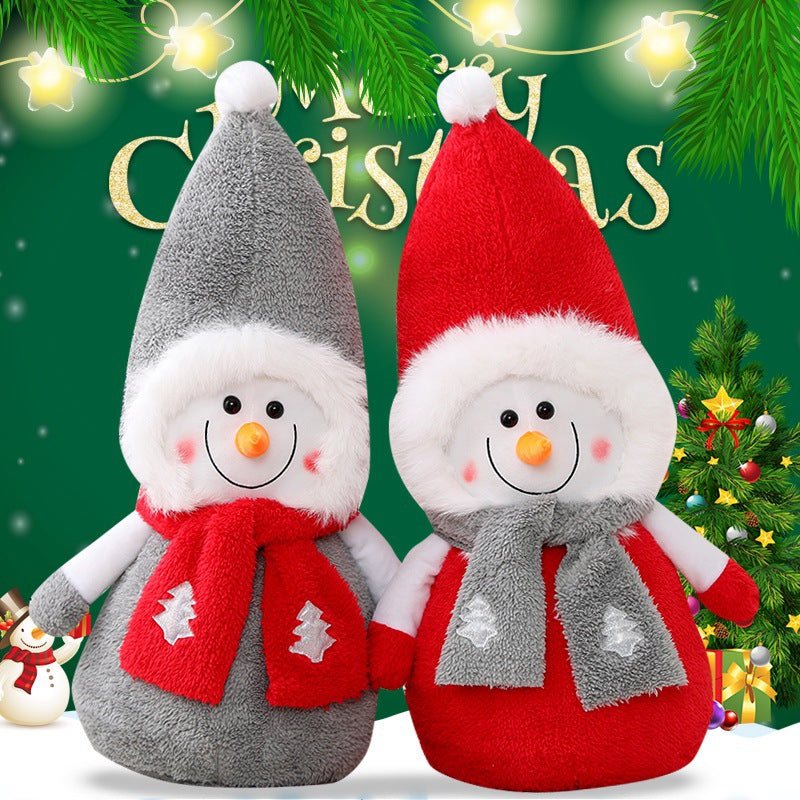 Christmas Snowman Plush Toy Holiday Gift