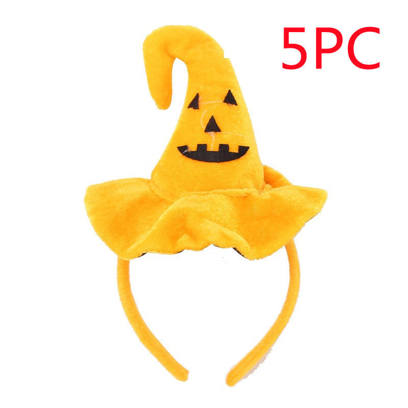 Spooky Halloween Hair Accessories – Festive Headband Costume Prop for Adults & Children